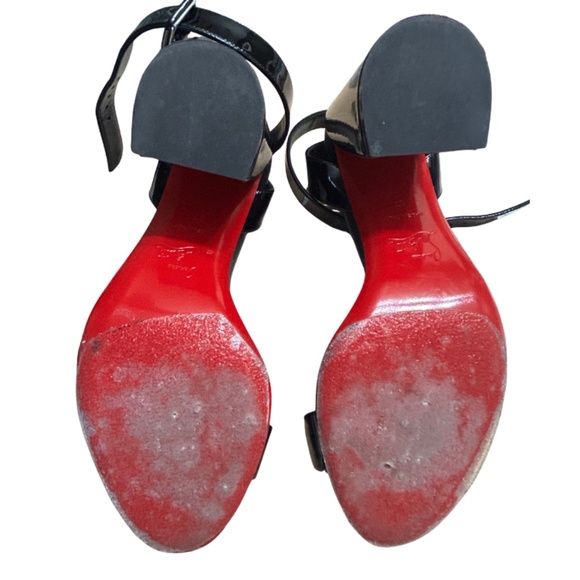 ***3 DAY SALE*** Christian Louboutin Miss Sabina 85 mm Strappy sandals - Black - Picture 8 of 11